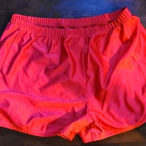 🥂🌟Chasse Large silky-smooth red comfy shorts